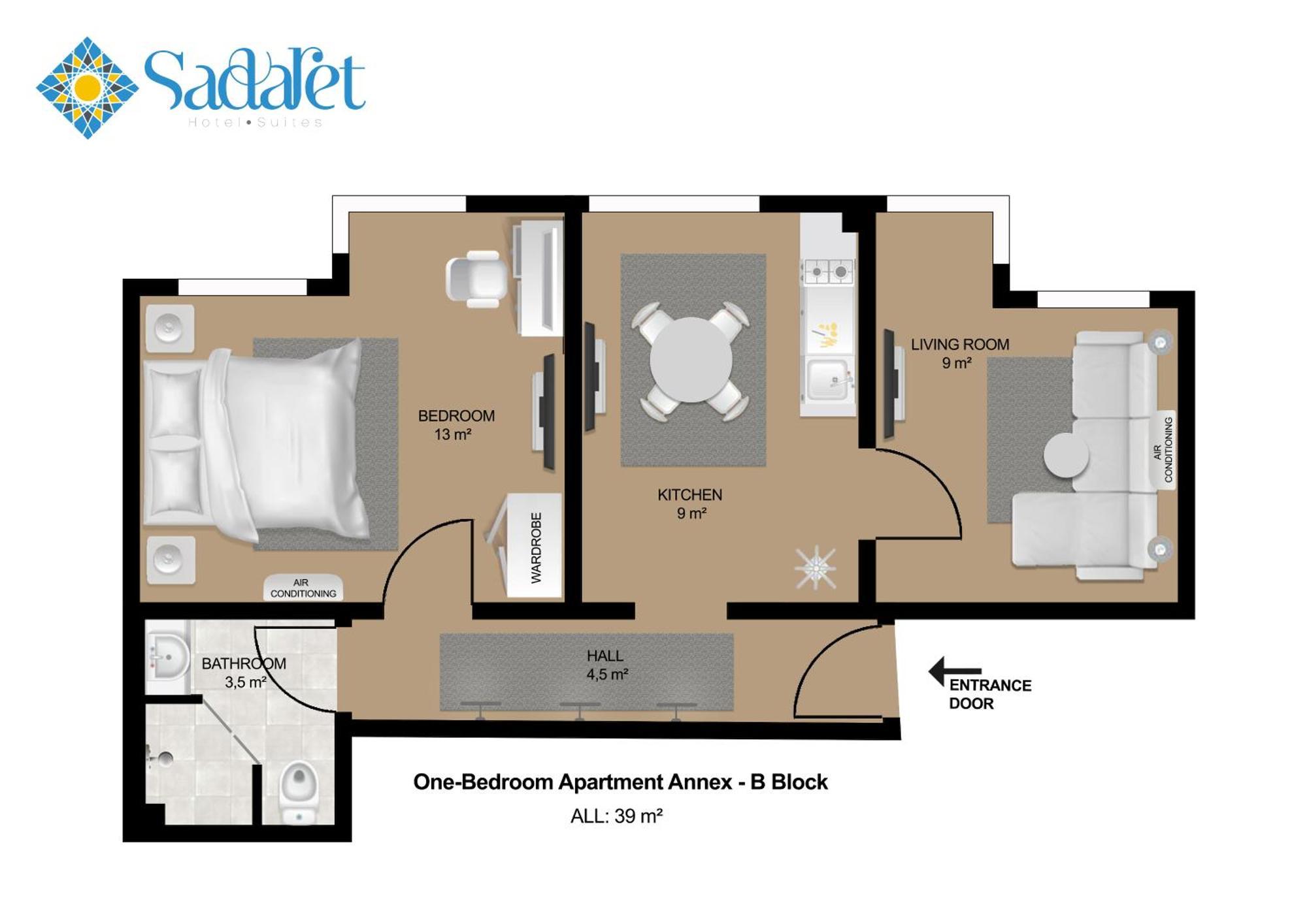 Aparthotel Sadaret Hotel&suites -best Group 3*